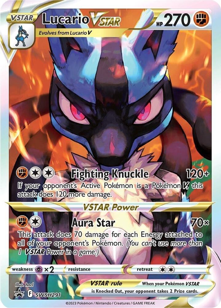 Lucario VSTAR - SWSH291, SWSH: Sword & Shield Promo Cards SWSH291