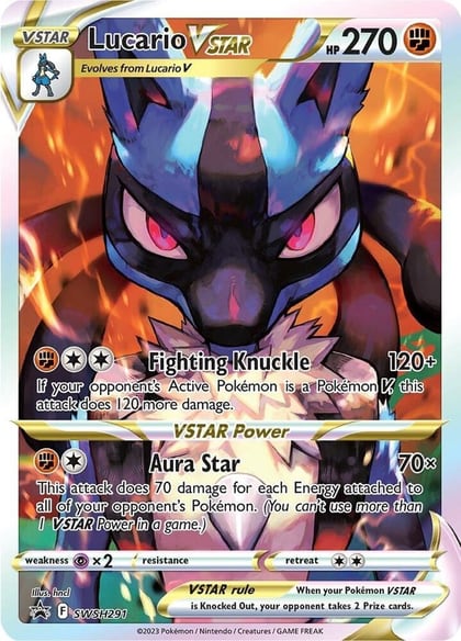 Lucario VSTAR - SWSH291, SWSH: Sword & Shield Promo Cards SWSH291