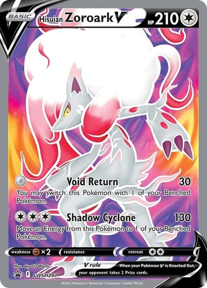 Hisuian Zoroark V - SWSH297, SWSH: Sword & Shield Promo Cards SWSH297