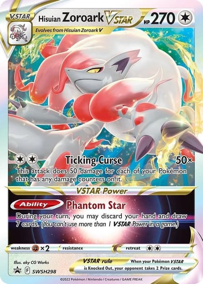 Hisuian Zoroark VSTAR - SWSH298, SWSH: Sword & Shield Promo Cards SWSH298