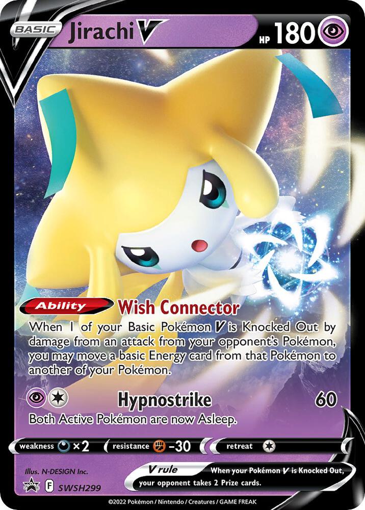 Jirachi V - 299, SWSH: Sword & Shield Promo Cards SWSH299