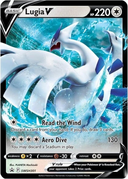 Lugia V - SWSH301, SWSH: Sword & Shield Promo Cards SWSH301