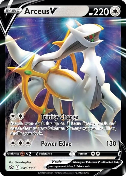 Arceus V - SWSH306, SWSH: Sword & Shield Promo Cards SWSH306