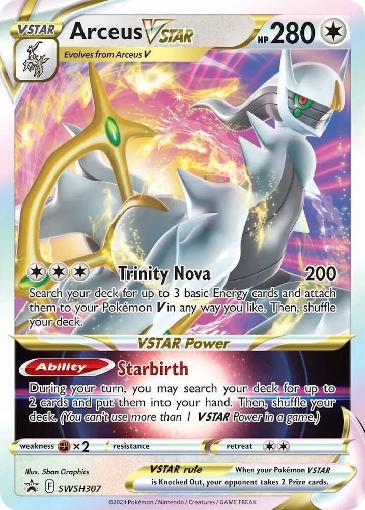 Arceus VSTAR - SWSH307, SWSH: Sword & Shield Promo Cards SWSH307