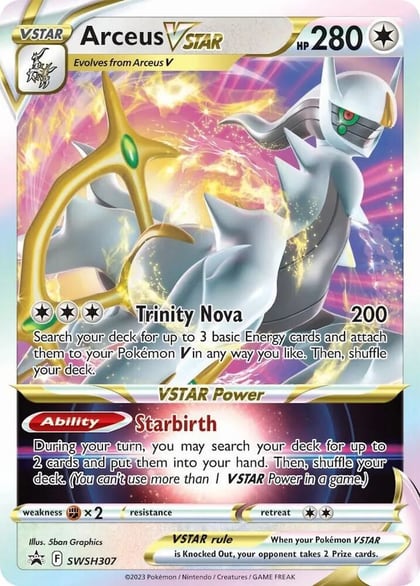 Arceus VSTAR - SWSH307, SWSH: Sword & Shield Promo Cards SWSH307
