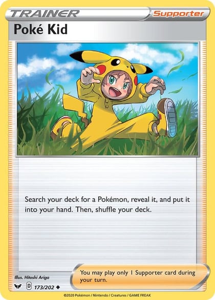 Poke Kid, SWSH01: Sword & Shield Base Set 173/202