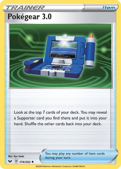 Pokegear 3.0, SWSH01: Sword & Shield Base Set 174/202