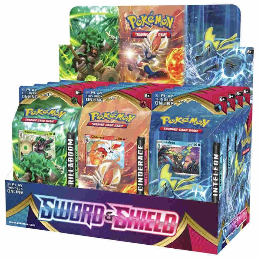 Sword & Shield Theme Deck Display, SWSH01: Sword & Shield Base Set P206034