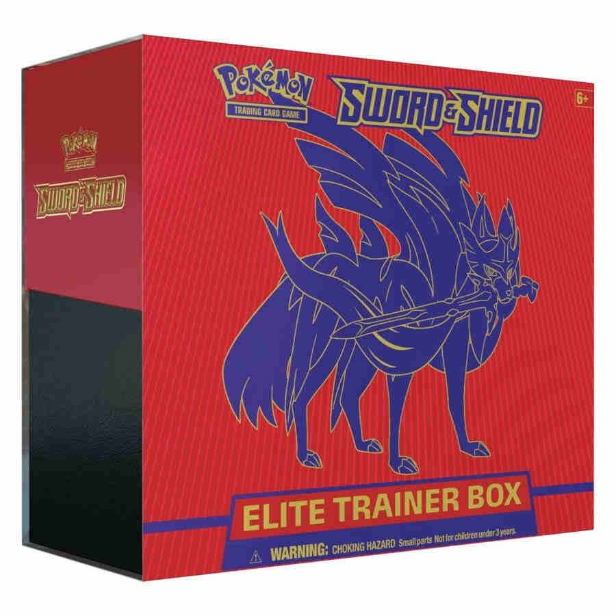 Sword & Shield Elite Trainer Box [Zacian], SWSH01: Sword & Shield Base Set P206038