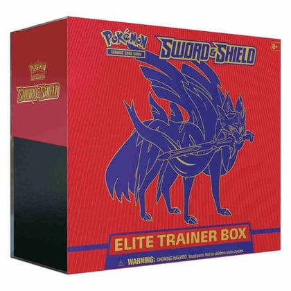 Sword & Shield Elite Trainer Box [Zacian], SWSH01: Sword & Shield Base Set P206038