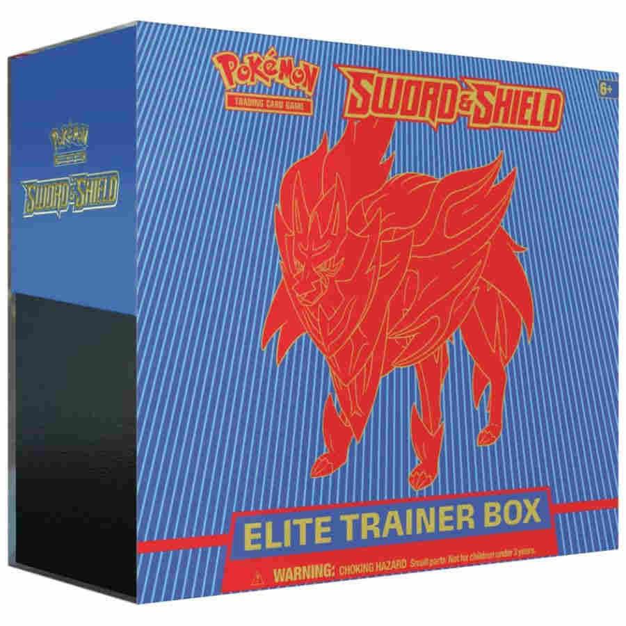 Sword & Shield Elite Trainer Box [Zamazenta], SWSH01: Sword & Shield Base Set P206039