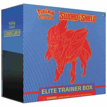 Sword & Shield Elite Trainer Box [Zamazenta], SWSH01: Sword & Shield Base Set P206039