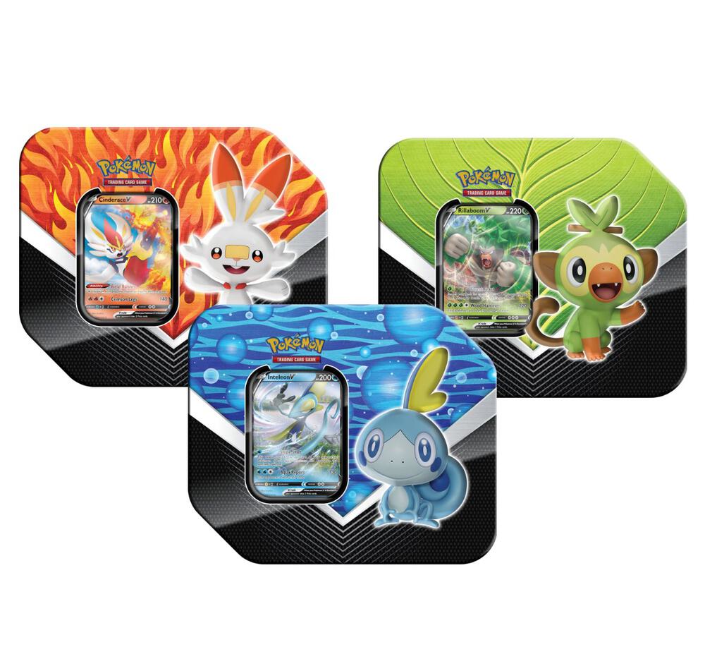 Galar Partners Tin [Set of 3], SWSH01: Sword & Shield Base Set P206423