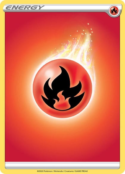 Fire Energy, SWSH01: Sword & Shield Base Set P208033