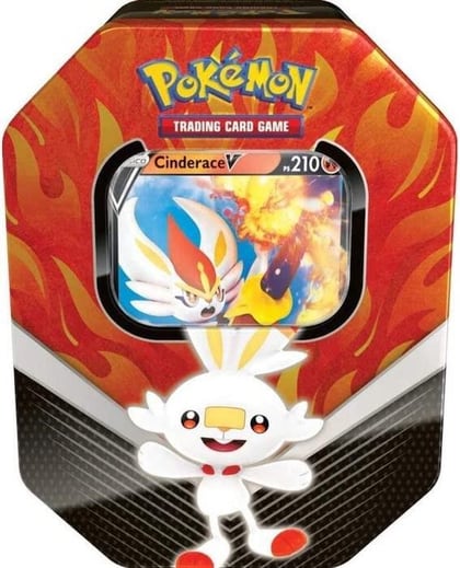 Galar Partners International Tin [Cinderace V], SWSH01: Sword & Shield Base Set P282886