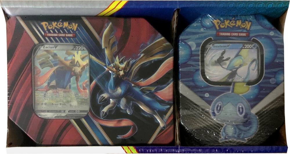 Legends of Galar Tin + Galar Partners Tin 2-pack [Zacian V/Inteleon V] (Retail Exclusive), SWSH01: Sword & Shield Base Set P287502