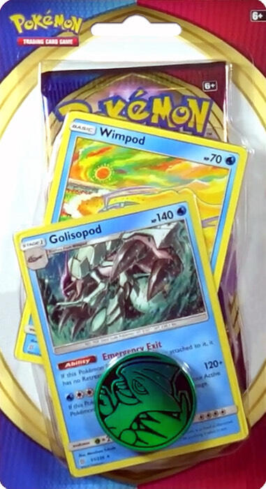 Sword & Shield Single Blister Pack [Wimpod & Golisopod], SWSH01: Sword & Shield Base Set P668504