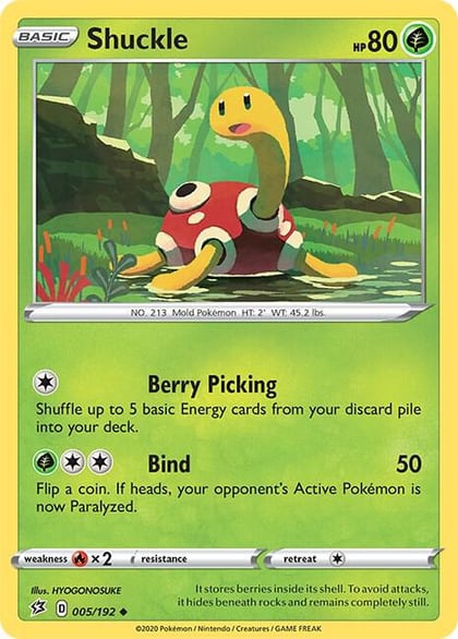 Shuckle, SWSH02: Rebel Clash 005/192