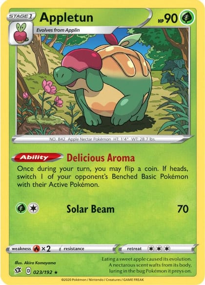 Appletun, SWSH02: Rebel Clash 023/192