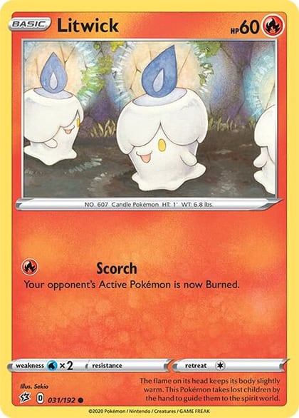 Litwick, SWSH02: Rebel Clash 031/192