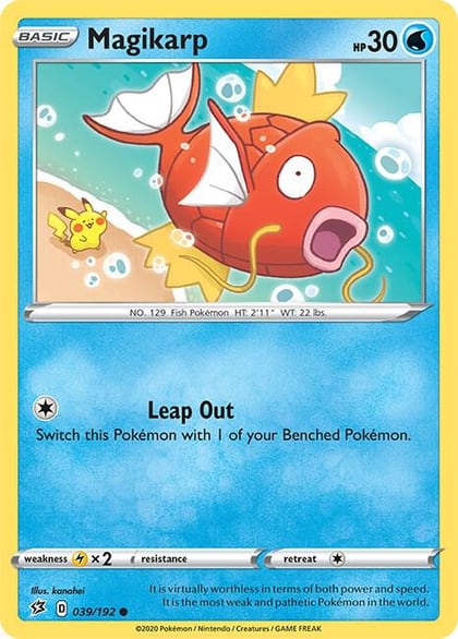 Magikarp, SWSH02: Rebel Clash 039/192