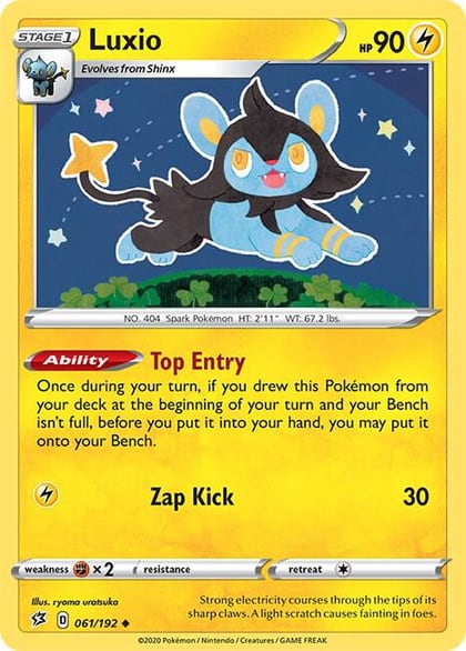 Luxio, SWSH02: Rebel Clash 061/192