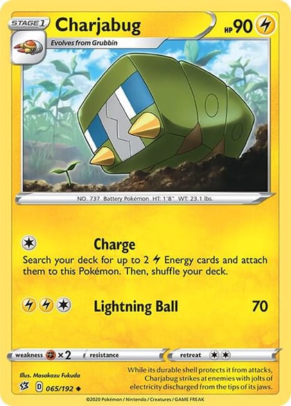 Charjabug, SWSH02: Rebel Clash 065/192