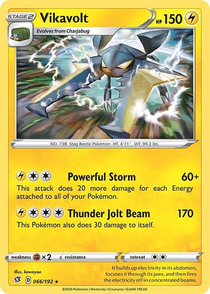 Vikavolt, SWSH02: Rebel Clash 066/192
