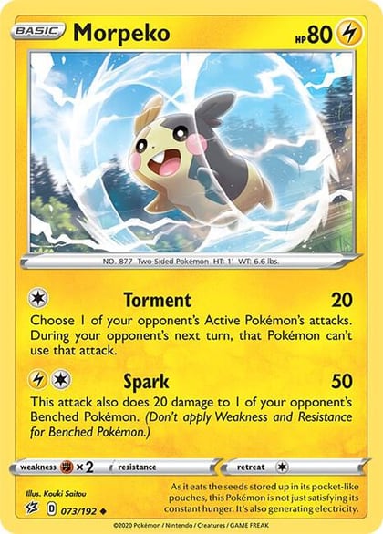 Morpeko, SWSH02: Rebel Clash 073/192