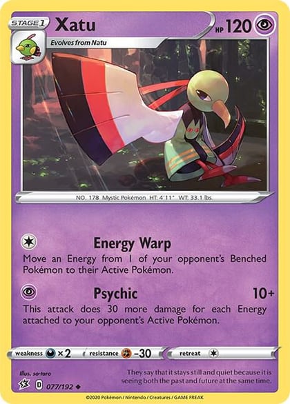 Xatu, SWSH02: Rebel Clash 077/192