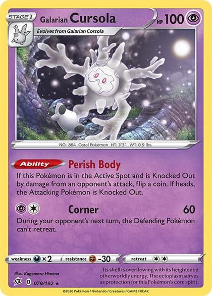 Galarian Cursola, SWSH02: Rebel Clash 079/192
