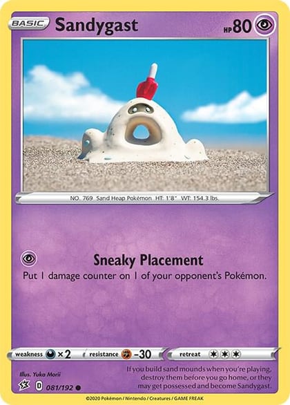 Sandygast, SWSH02: Rebel Clash 081/192