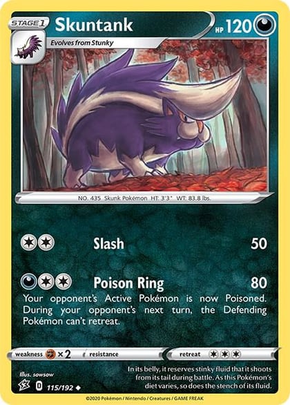Skuntank, SWSH02: Rebel Clash 115/192