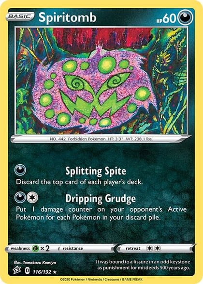 Spiritomb, SWSH02: Rebel Clash 116/192