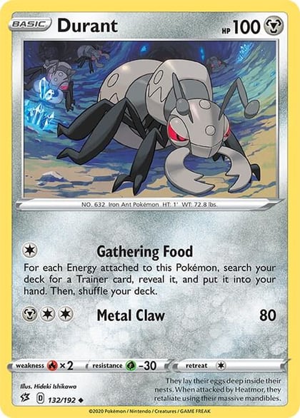 Durant, SWSH02: Rebel Clash 132/192