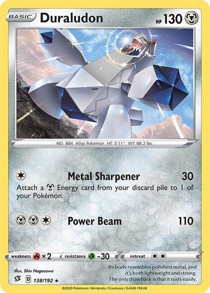 Duraludon, SWSH02: Rebel Clash 138/192