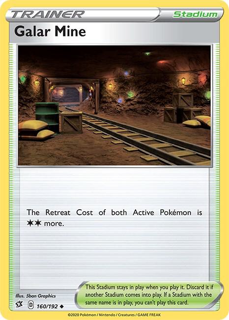 Galar Mine, SWSH02: Rebel Clash 160/192