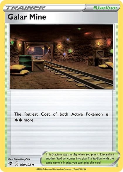 Galar Mine, SWSH02: Rebel Clash 160/192
