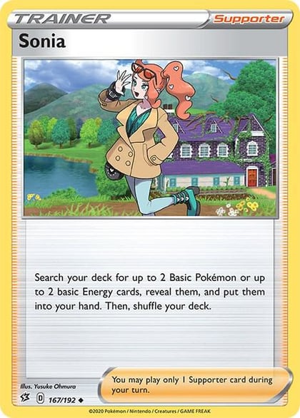 Sonia, SWSH02: Rebel Clash 167/192
