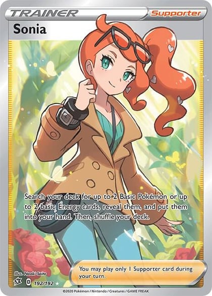 Sonia (Full Art), SWSH02: Rebel Clash 192/192