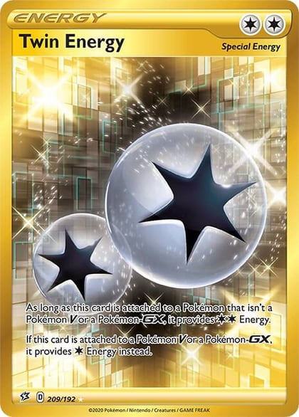 Twin Energy (Secret), SWSH02: Rebel Clash 209/192