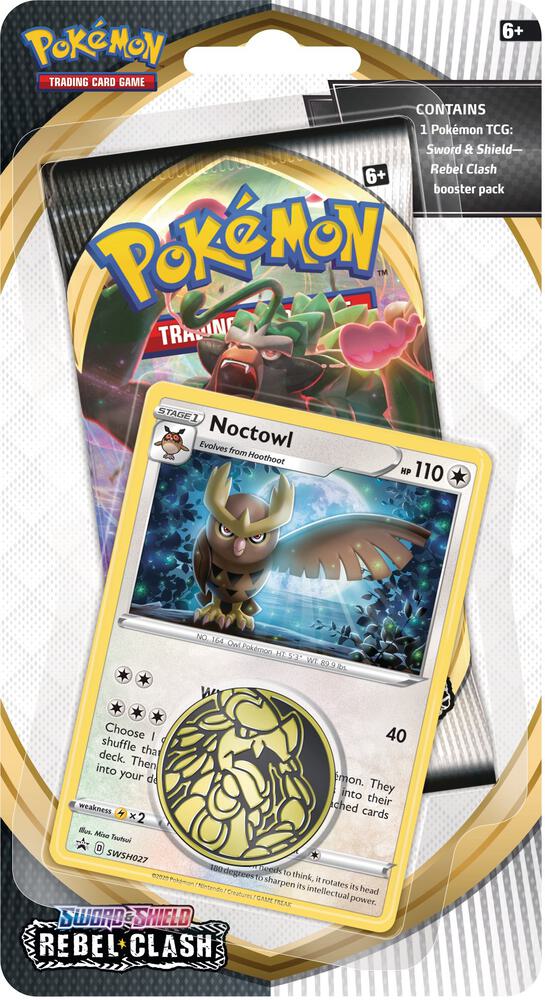 Rebel Clash Single Pack Blister [Noctowl], SWSH02: Rebel Clash P210565