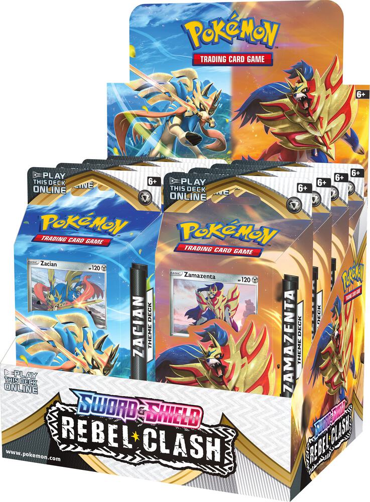 Rebel Clash Theme Deck Display, SWSH02: Rebel Clash P210569