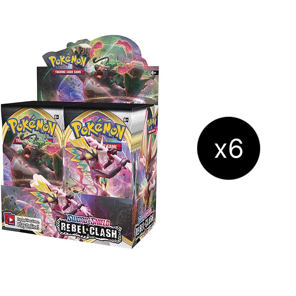 Rebel Clash Booster Box Case, SWSH02: Rebel Clash P240182