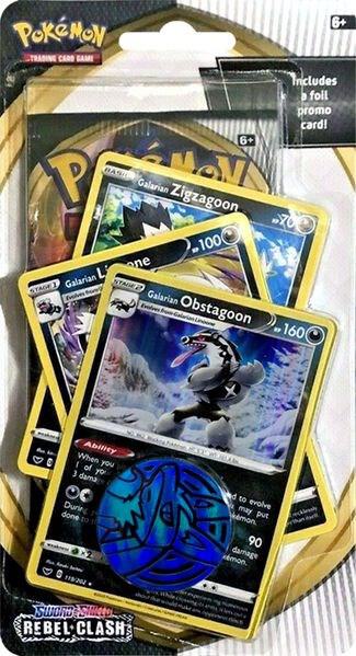 Rebel Clash Premium Checklane Blister [Galarian Obstagoon], SWSH02: Rebel Clash P276576