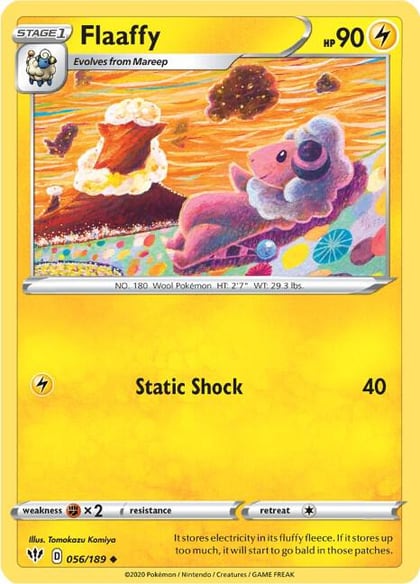 Flaaffy, SWSH03: Darkness Ablaze 056/189
