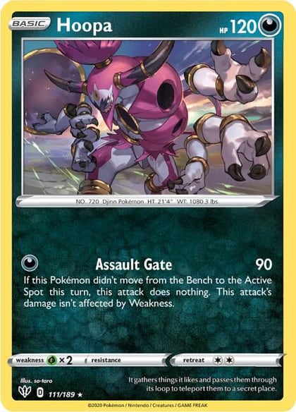 Hoopa, SWSH03: Darkness Ablaze 111/189