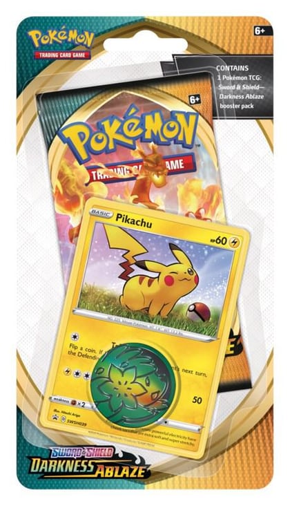 Darkness Ablaze Single Pack Blister [Pikachu], SWSH03: Darkness Ablaze P216860
