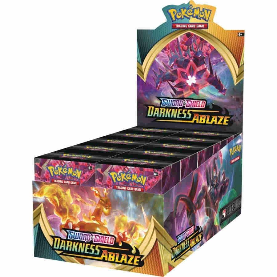 Darkness Ablaze Build & Battle Box Display, SWSH03: Darkness Ablaze P216862