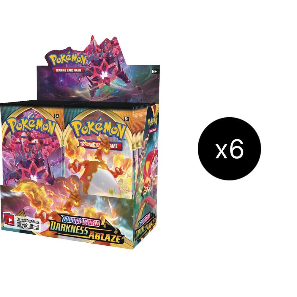 Darkness Ablaze Booster Box Case, SWSH03: Darkness Ablaze P256971